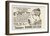 Emerson's Bromo-Seltzer Cures All Headaches However Caused-null-Framed Art Print