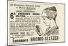 Emerson's Bromo-Seltzer Cures All Headaches However Caused-null-Mounted Art Print