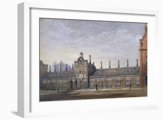 Emery Hill's Almshouses, Rochester Row, Westminster, London, 1880-John Crowther-Framed Giclee Print