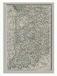 Map of Michigan, USA, c1900-Emery Walker Ltd-Giclee Print