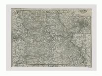 Map of New Mexico, c1900s-Emery Walker Ltd-Giclee Print