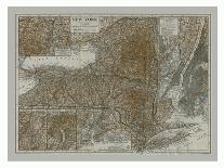 Map of New Mexico, c1900s-Emery Walker Ltd-Framed Giclee Print