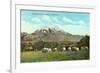 Emigrant Peak, Livingston, Montana-null-Framed Premium Giclee Print