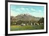 Emigrant Peak, Livingston, Montana-null-Framed Premium Giclee Print