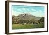 Emigrant Peak, Livingston, Montana-null-Framed Art Print