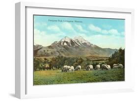 Emigrant Peak, Livingston, Montana-null-Framed Art Print