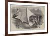 Emigrant's Tent on the River Darling, Australia-null-Framed Giclee Print