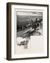 Emigrant Train, Assineboine Valley, Canada, Nineteenth Century-null-Framed Giclee Print