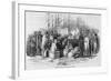 Emigrants Arrival at Cork Illustration-null-Framed Giclee Print