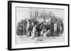 Emigrants Arrival at Cork Illustration-null-Framed Giclee Print