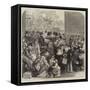 Emigrants by the Ship Ganges Departing for Canada-null-Framed Stretched Canvas