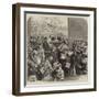 Emigrants by the Ship Ganges Departing for Canada-null-Framed Giclee Print