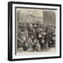 Emigrants by the Ship Ganges Departing for Canada-null-Framed Giclee Print