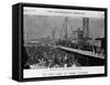 Emigrants Depart for Liberia-null-Framed Stretched Canvas