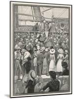 Emigrants to Australia Land in Queensland and Disembark from the Ship-P. Naumann-Mounted Art Print