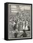 Emigrants to Australia Land in Queensland and Disembark from the Ship-P. Naumann-Framed Stretched Canvas
