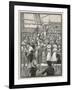 Emigrants to Australia Land in Queensland and Disembark from the Ship-P. Naumann-Framed Art Print