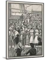 Emigrants to Australia Land in Queensland and Disembark from the Ship-P. Naumann-Mounted Art Print