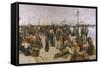 Emigrants-Adolfo Tommasi-Framed Stretched Canvas