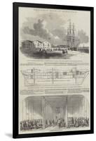 Emigration Depot at Birkenhead-null-Framed Giclee Print