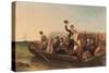 Emigration - the Parting Day, 1852-Thomas Falcon Marshall-Stretched Canvas