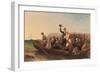 Emigration - the Parting Day, 1852-Thomas Falcon Marshall-Framed Giclee Print