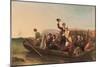 Emigration - the Parting Day, 1852-Thomas Falcon Marshall-Mounted Giclee Print