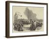 Emigration to Australia, Farewell Group Meeting of the Family Colonisation Loan Society-null-Framed Giclee Print