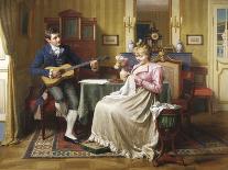 Musical Attentions-Emil Brack-Mounted Giclee Print