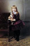 Young Girl with Her Doll, 1887-Emil Brack-Giclee Print