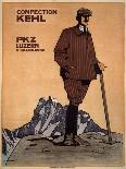 L'Ete En Suisse, Poster by the Swiss Office of Tourism, 1921-Emil Cardinaux-Giclee Print