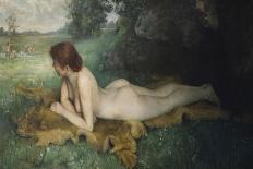 Reclining Nude; Nu Allongee-Emil Gustav Adolf Glockner-Giclee Print