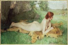 Reclining Nude; Nu Allongee-Emil Gustav Adolf Glockner-Giclee Print