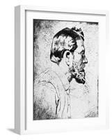 Emil Orlik - self-portrait-Emil Orlik-Framed Giclee Print