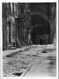 Barrels and Staircase in Alley on the Bowery, New York-Emil Otto Hoppé-Photographic Print