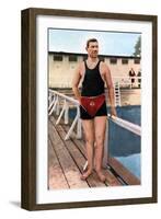 Emil Rausch, Geman Swimmer, Olympic Games, St Louis, USA, 1904-null-Framed Giclee Print