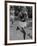 Emil Zatopek Running in Marathon at 1952 Olympics-null-Framed Premium Photographic Print