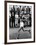 Emil Zatopek Running in Marathon at 1952 Olympics-null-Framed Premium Photographic Print