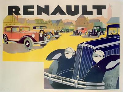 Renault (Vintage Art) Posters & Wall Art Prints | AllPosters.com