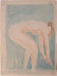 Study of a Nude (W/C)-Emile-antoine Bourdelle-Giclee Print