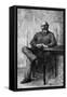 Emile Augier, Seated-G Desvalieres-Framed Stretched Canvas