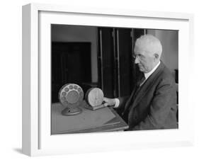 Emile Berliner, German-American Inventor-Science Source-Framed Giclee Print