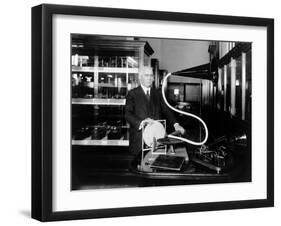 Emile Berliner, German-American Inventor-Science Source-Framed Giclee Print