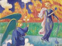 The Annunciation, 1890-Émile Bernard-Framed Giclee Print