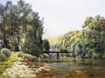 A Summer's Day on the River-Emile Cagniart-Giclee Print