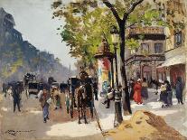 Le boulevard des Italiens-Emile Cagniart-Giclee Print