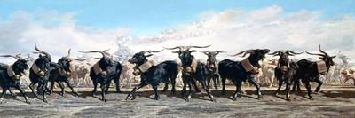 Let Us Take Out the Herd, 1853-Emile Charles Joseph Loubon-Giclee Print