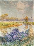 Landscape on the Lys, One Morning in May, 1902-Emile Claus-Giclee Print