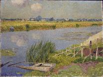 Landscape on the Lys, One Morning in May, 1902-Emile Claus-Giclee Print
