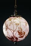 Modèle de vase en cristal à décor d'himantophyllum, pour décor de marqueterie-Emile Gallé-Giclee Print